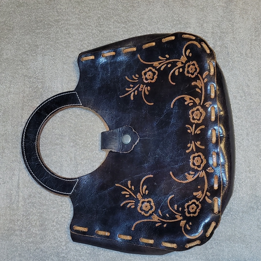 leather handbag